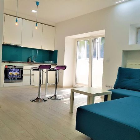 Asya Blue Apartment Belgrado Buitenkant foto