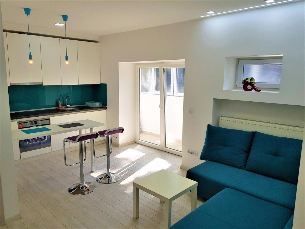 Asya Blue Apartment Belgrado Buitenkant foto