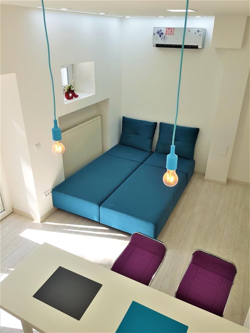 Asya Blue Apartment Belgrado Buitenkant foto