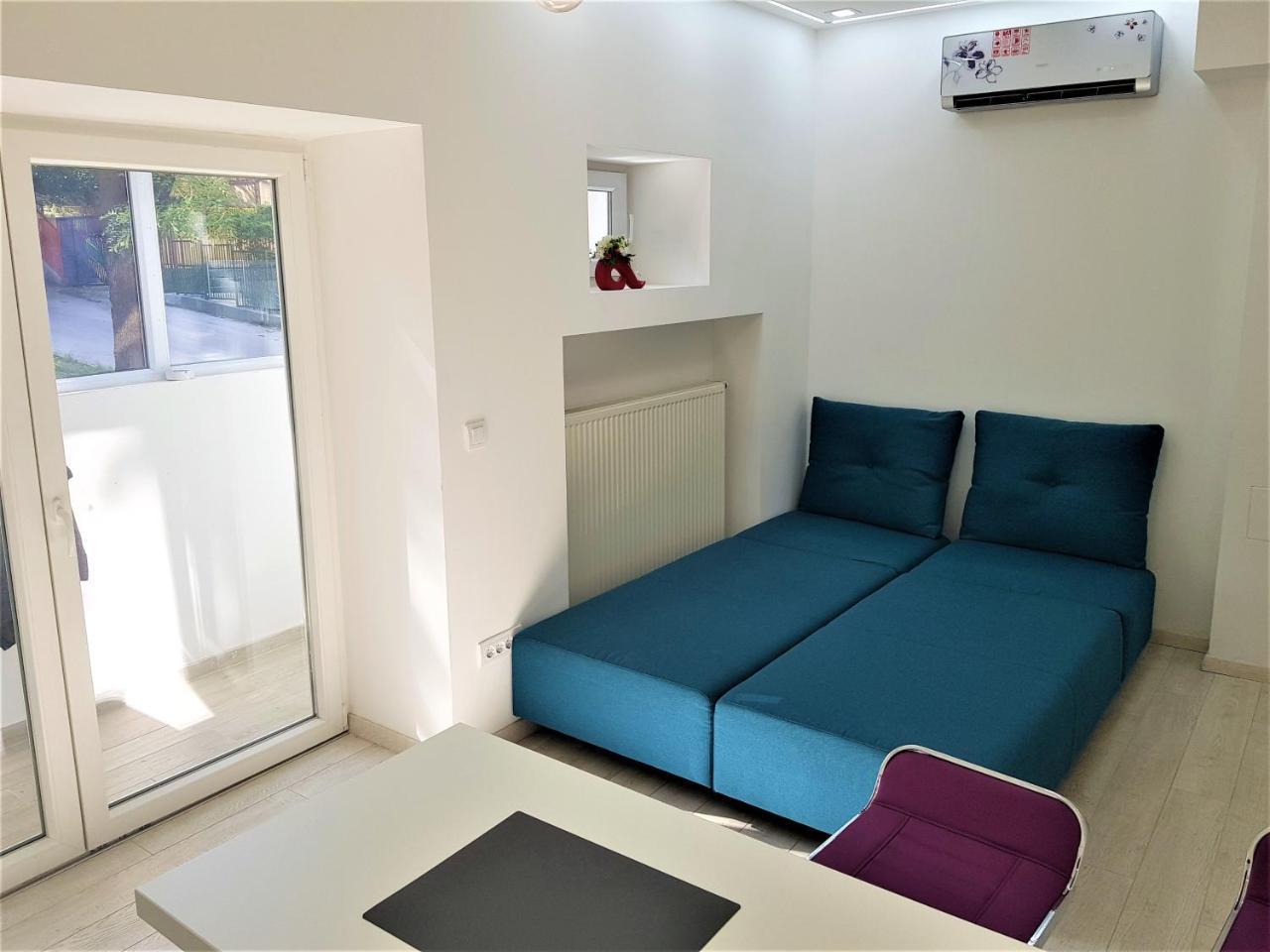 Asya Blue Apartment Belgrado Buitenkant foto